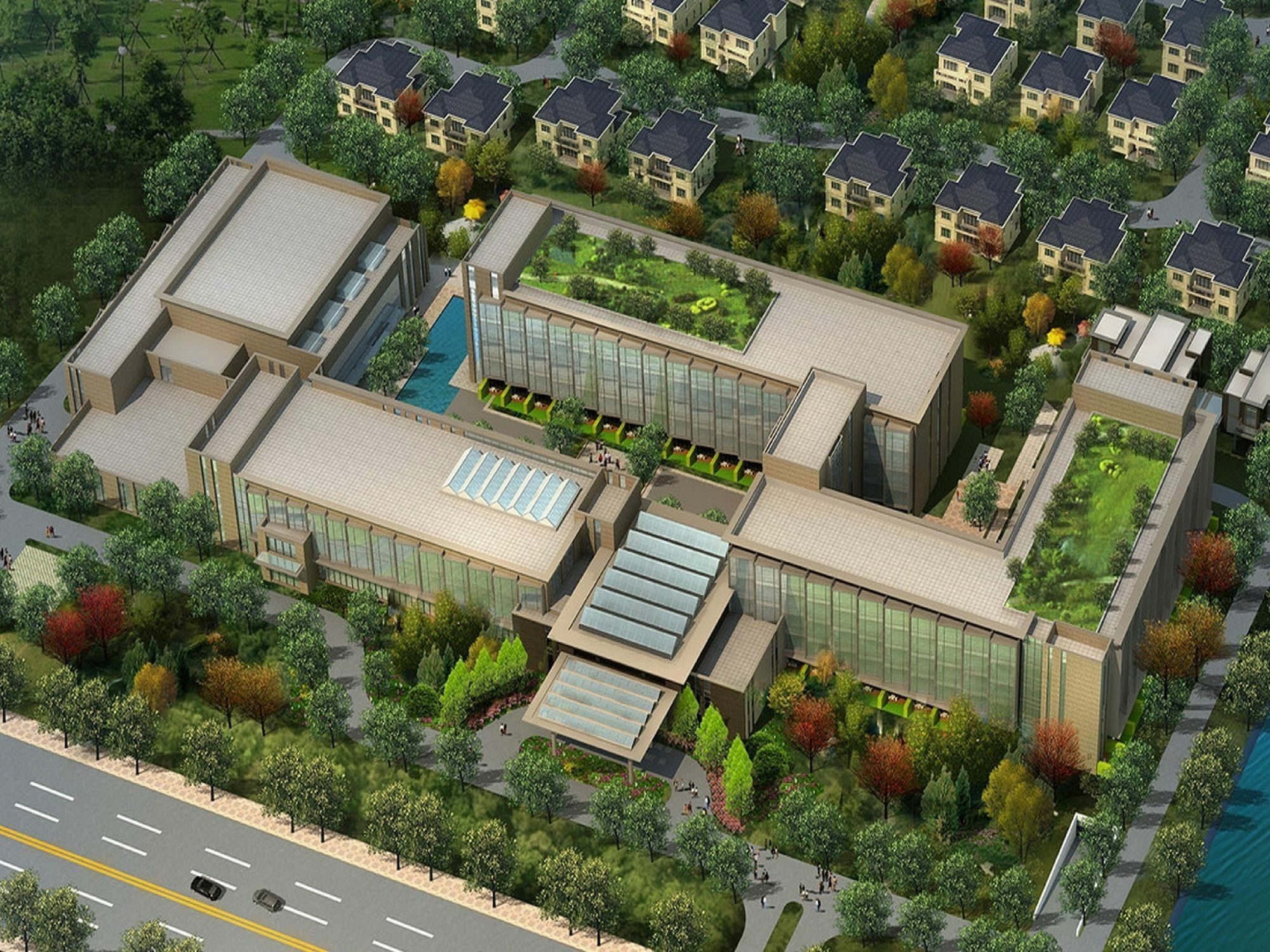 Sheraton Shanghai Chongming Hotel Dış mekan fotoğraf